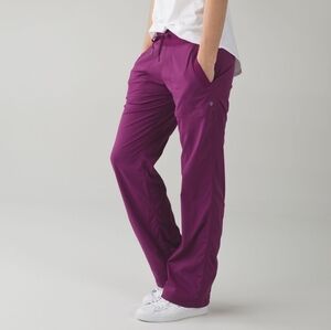 Lululemon Studio Pant Regal Plum *Altered
